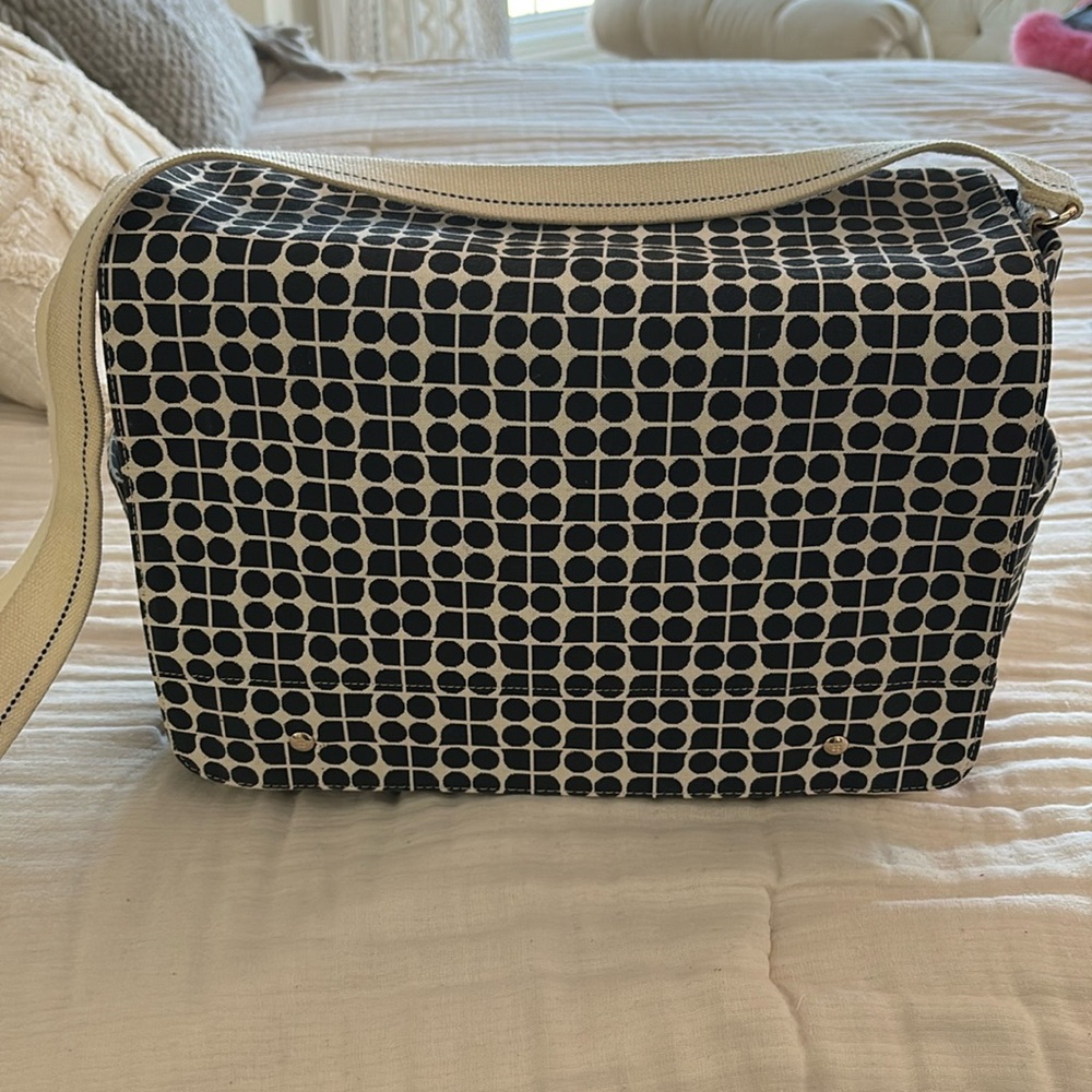 kate spade Classic Noel messenger baby bag